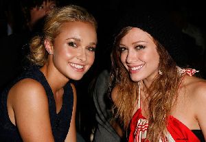 Hayden Panettiere And Hilary Duff pictures  At The Teen Vogue Young Hollywood Party September 21, 2007