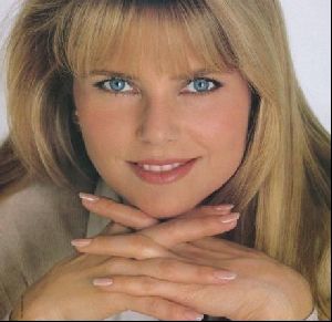 christie brinkley face closeup picture