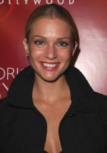 A. J. Cook pictures at Frederick's of Hollywood 2008 Spring Fashion Show