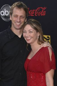 Tony Hawk and Lhotse Merriam pictures at 2007 American Music Awards