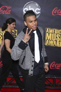 Chris Brown pictures at 2007 American Music Awards