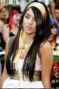 VANESSA ANNE HUDGENS : tough face