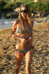 Nicky Hilton zebra bikini pic