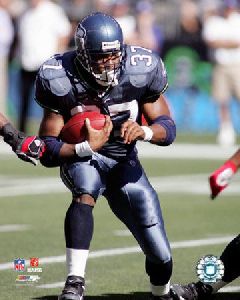 Shaun Alexander : fb AAHK182 8x10