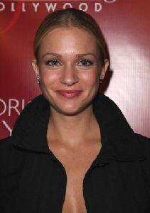 A. J. Cook  actress  : A. J. Cook- Fredericks of Hollywood 2008 Spring Collection Fashion Show - Red