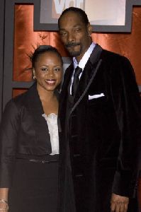 Snoop Dogg : Shante Taylor and Snoop Dogg- 13th Annual Critics Choice Awards9