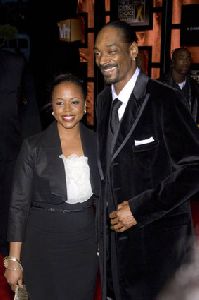 Shante Taylor : Shante Taylor and Snoop Dogg- 13th Annual Critics Choice Awards13