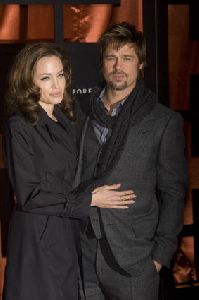 Angelina Jolie and Brad Pitt at the 13th Annual Critics Choice Awards on January 7th, 2008