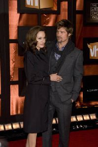 Angelina Jolie and Brad Pitt at the 13th Annual Critics Choice Awards on January 7th, 2008