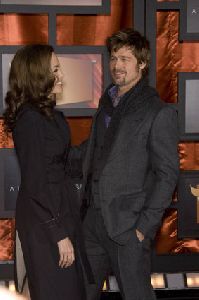 Angelina Jolie and Brad Pitt at the 13th Annual Critics Choice Awards on January 7th, 2008