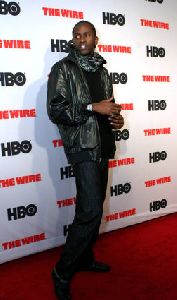 Anwan Glover : Anwan Glover- HBO s  The Wire  - New York Premiere3