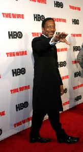 Clarck Peters : Clarck Peters- HBO s  The Wire  - New York Premiere0