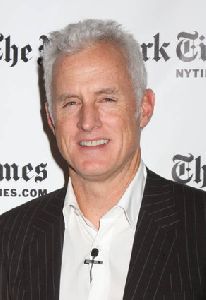 John Slattery : John Slattery-  Mad Men  Cast At New York Times Arts   Leisure Week3