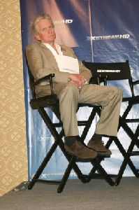 Michael Douglas : Michael Douglas- Celebrity Appearances At 2008 Consumer Electronics Show