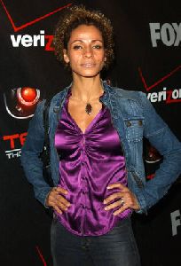 Michelle Hurd : Michelle Hurd-Bobbi Sue Luther and Rob Hall- Screening Of FOXs  Terminator 1