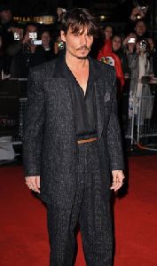 Johnny Depp : Johnny Depp-  Sweeney Todd  Premiere - London2