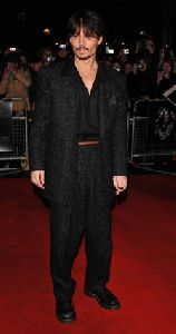 Johnny Depp : Johnny Depp-  Sweeney Todd  Premiere - London0