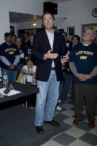 John Edwards : John Edwards- John Edwards At The United Steel Workers of America Local 4856 In4