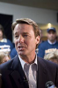 John Edwards : John Edwards- John Edwards At The United Steel Workers of America Local 4856 In3