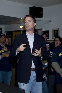 John Edwards : John Edwards- John Edwards At The United Steel Workers of America Local 4856 In5