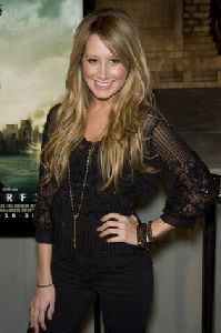 Ashley Tisdale attends the Cloverfield Los Angeles Premiere