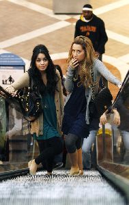 Vanessa Hudgens and Ashley Tisdale Shopping On Christmas Eve