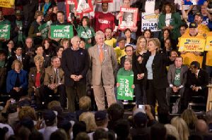 Hillary Clinton : Hillary Clinton Rally At Greenspun Middle School In Henderson, Nevada23