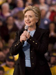 Hillary Clinton : Hillary Clinton Rally At Greenspun Middle School In Henderson, Nevada12