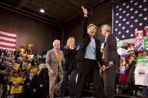 Hillary Clinton : Hillary Clinton Rally At Greenspun Middle School In Henderson, Nevada15