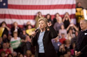 Hillary Clinton : Hillary Clinton Rally At Greenspun Middle School In Henderson, Nevada16