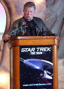 William Shatner : William Shatner- Star Trek The Tour  Press Conference And Preview With William Sha