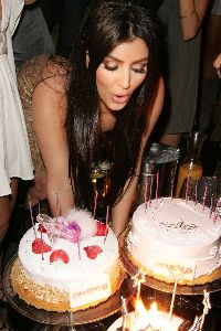 Kim Kardashian at her Birthday Party At Les Deux on October 21, 2007 in Los Angeles, California