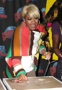 Keyshia Cole : Keyshia Cole-  How She Move  Stars Handprint Ceremony at Planet Hollywood NYC6