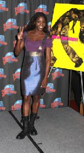 Rutina Wesley : Rutina Wesley-  How She Move  Stars Handprint Ceremony at Planet Hollywood NYC1