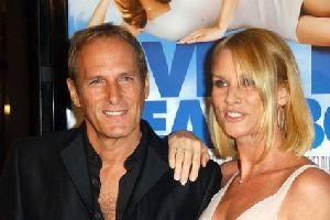 Michael Bolton : Michael Bolton and Nicolette Sheridan-  Over Her Dead Body  - LA Premiere1