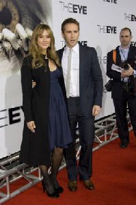 Jessica Alba and Alessandro Nivola arrive at 