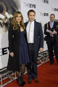 Jessica Alba and Alessandro Nivola arrive at 