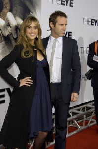 Jessica Alba and Alessandro Nivola arrive at 