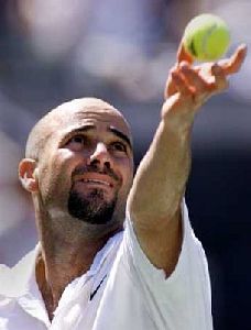 Andre Agassi : andre agassi8