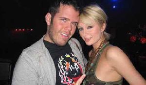 Perez Hilton and Paris Hilton