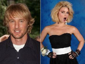 Owen Wilson and Jessica Simpson