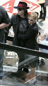 Evan Rachel Wood and marilyn manson