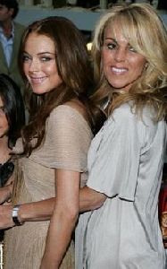 Dina Lohan and Lindsay Lohan