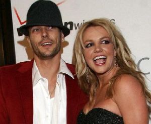 Kevin Federline and Britney Spears