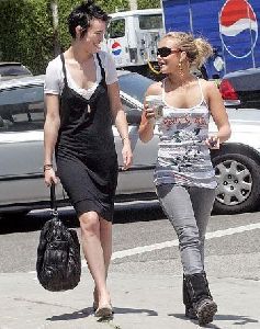 Rumer Willis and Hayden Panettiere