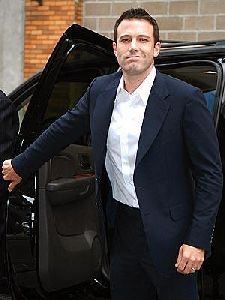 Ben Affleck arrives for the daily show