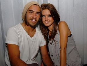 Justin Brescia and Audrina Patridge