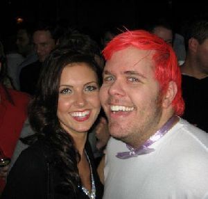 Perez Hilton and Audrina Patridge