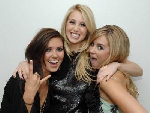 Whitney Port with Audrina Patridge and Lauren Conrad