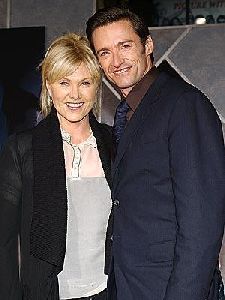 Hugh Jackman and his wife